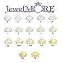 Solitaire Diamond Stud Earrings