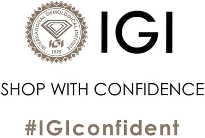 IGI Certified Lab Grown Solitaire Diamond Stud Earrings