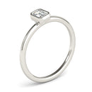 Bezel-Set Solitaire Engagement Ring