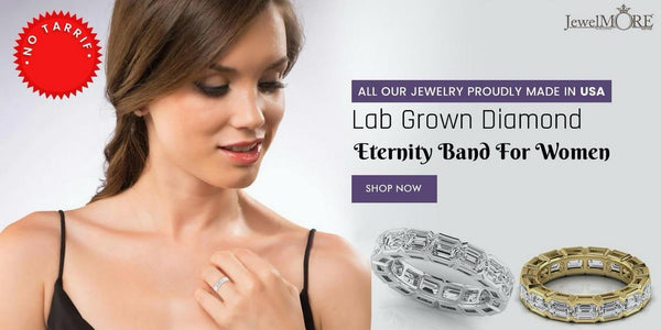 USA-Made Lab Grown Diamonds Jewelry by Jewelmore