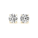 Lab Grown Diamond Solitaire Stud Earrings