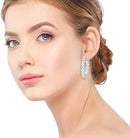 14k Yellow Gold or White Gold Hoop Earrings