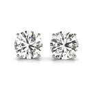 Lab Grown Diamond Solitaire Stud Earrings