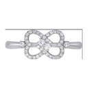 1/3ct.tw Two Stone Heart to Heart Bond Together Diamond Ring