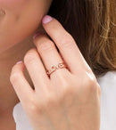 1/8 CT. T.W. Diamond Love Split Shank Band