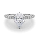  2 Carat Pear Shape and Round Lab Grown Diamond