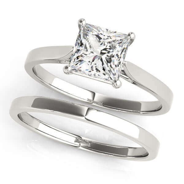 Princess Lab Grown Diamond Engagement Ring