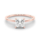 Solitaire Princess Lab Grown Diamond