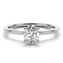 Solitaire Oval Lab Grown Diamond