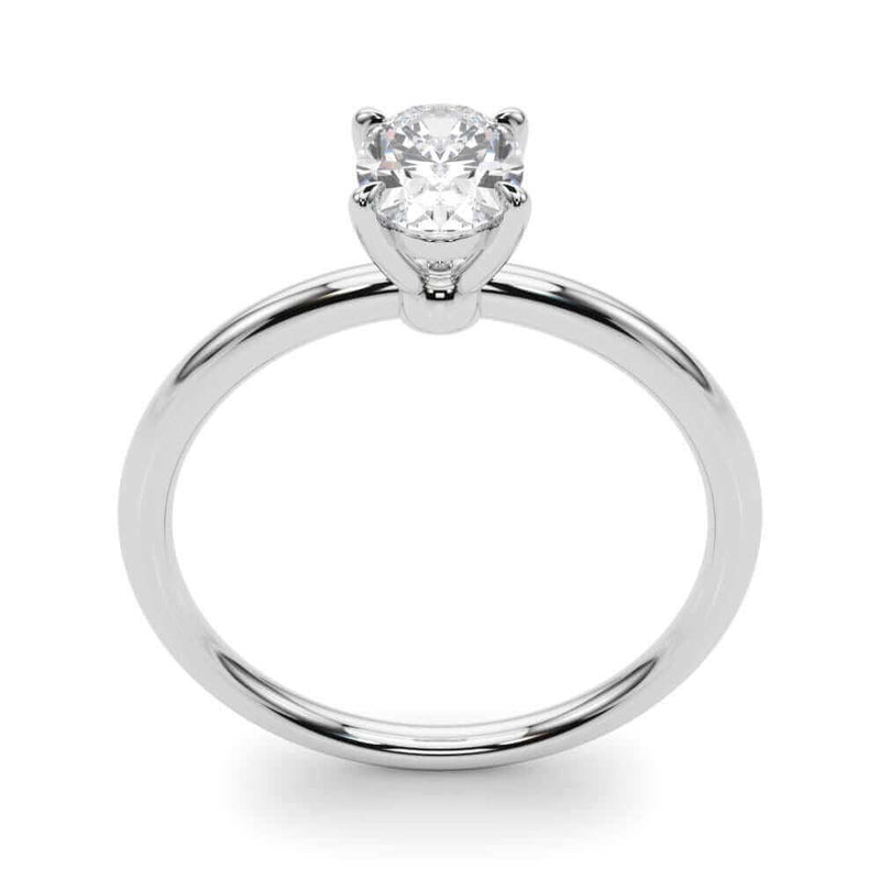 Solitaire Oval Lab Grown Diamond