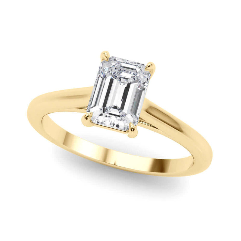 Emerald Cut Lab Grown Diamond