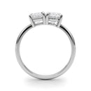 2.25 Carat Oval and Emerald Cut Lab Grown Diamond