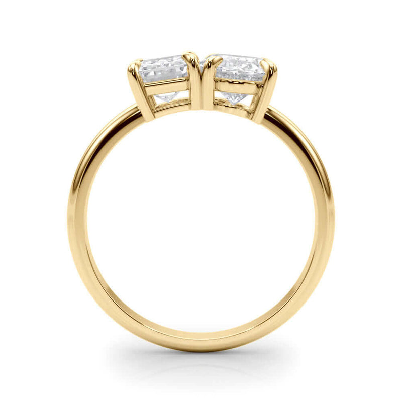 2.25 Carat Oval and Emerald Cut Lab Grown Diamond