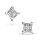 Micro-pave Set Earrings