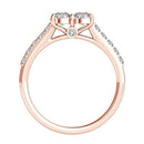 I Love Us Two-Stone Ring