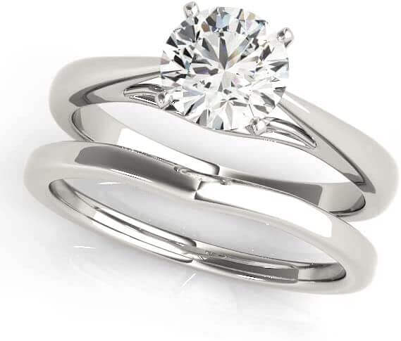 0.5-1 Carat Certified Round Solitaire Ring 