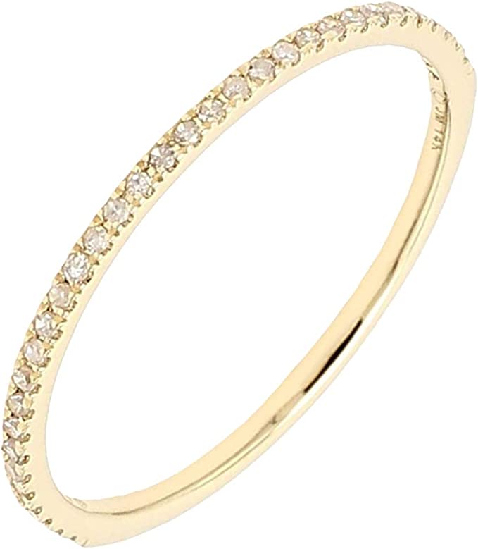 Rose Gold Round White Diamond
