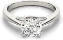 0.5-1 Carat Certified Round Solitaire Ring 