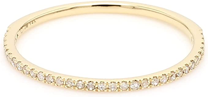 Rose Gold Round White Diamond