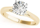 0.5-1 Carat Certified Round Solitaire Ring 