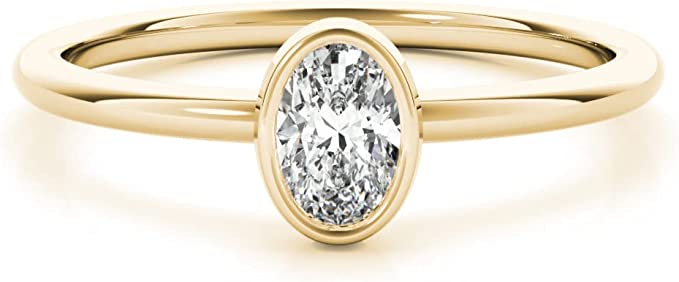 Oval Diamond Ring