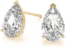 IGI Certified Lab Grown Solitaire Diamond Stud Earrings