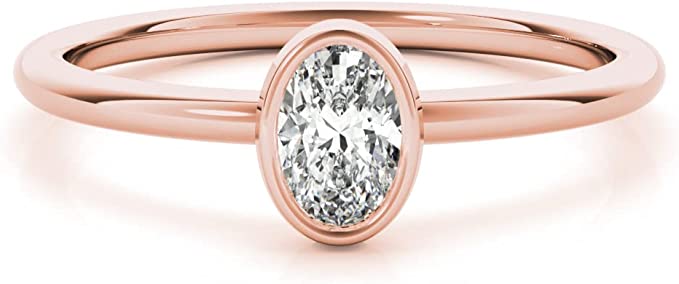 Oval Diamond Ring