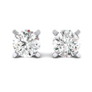 Round Diamond stud