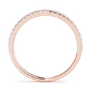 White Gold Hidden Halo Diamond Rings