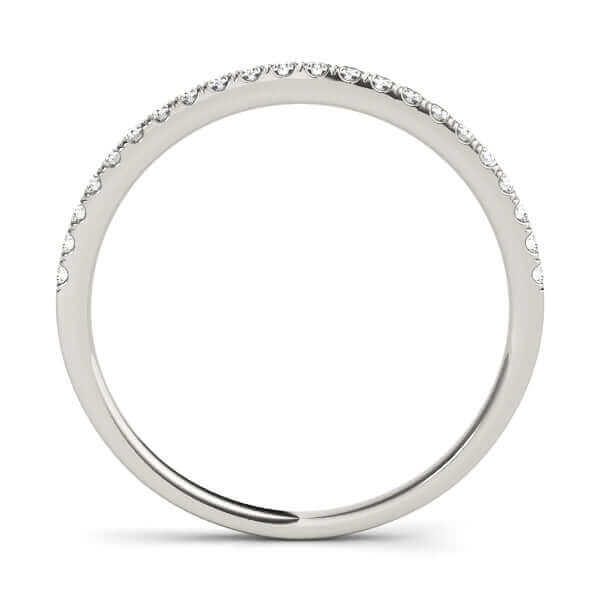 JewelMore 0.5 Carat & 1 Carat Certified 14K White Gold Hidden Halo Solitaire Round Cut Engagement Diamond Ring for women (I-J Color, I2-I3 Clarity)