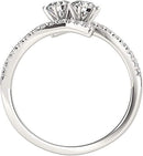 1/2 ct tw Diamonds 14K