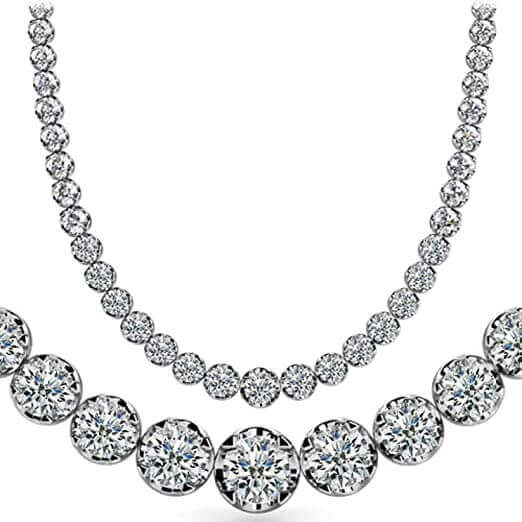 14K White Gold