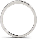 Halo Round Diamond Antique Wedding Band 