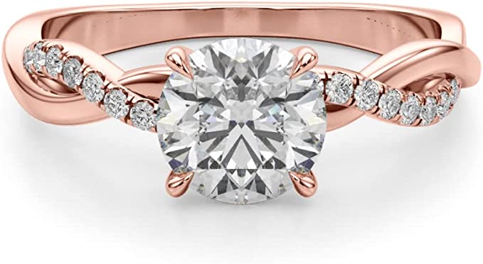 Twisting Infinity Gold and Diamond