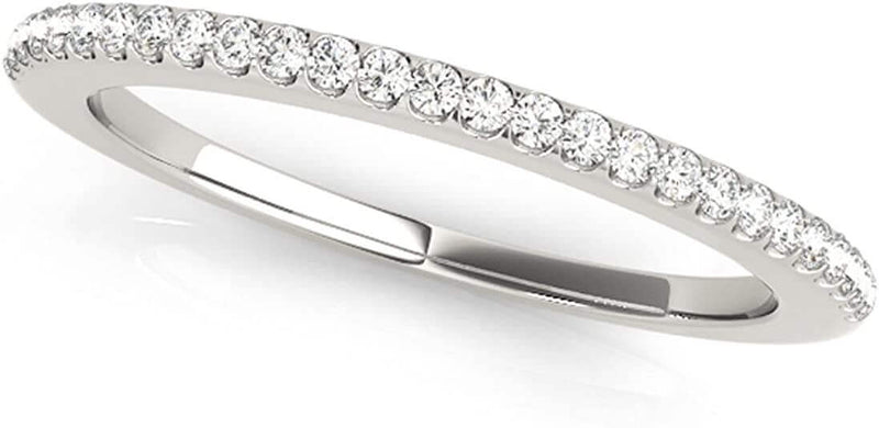 Halo Round Diamond Antique Wedding Band