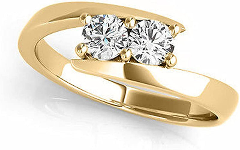 Two Stone Ring Forever