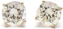 1/4-3/4ctw Diamond Stud Earrings in 14k White Gold