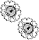 LuxLock TM World's Most Secure Patented Replacement Earring Back in .925 Silver
