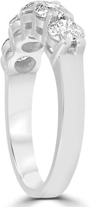 White Gold Round Diamond 