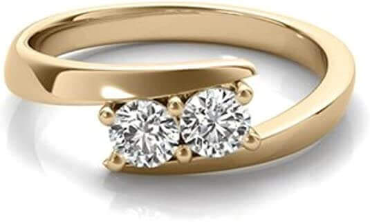 Two Stone Ring Forever