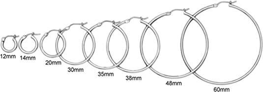 14K Real White Gold