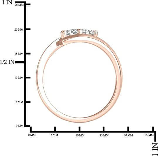 14K White, Yellow or Rose Gold 