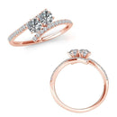 I Love Us™ Two-Stone Ring