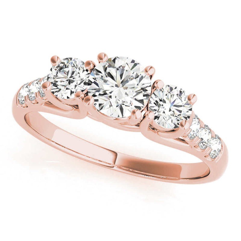 Three-Stone Engagement Ring