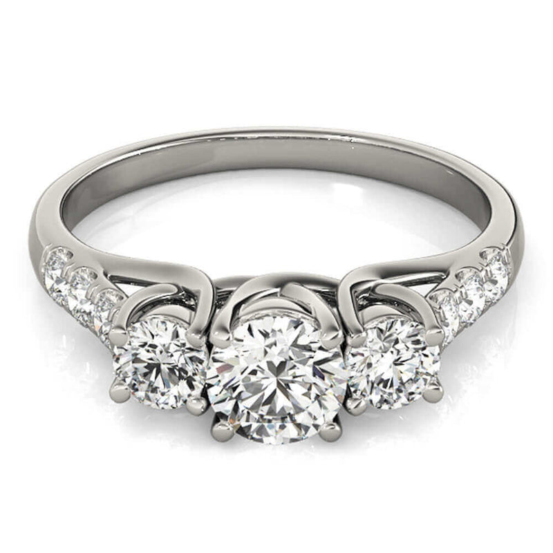 Three-Stone Engagement Ring