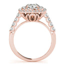 Diamond Double Halo Engagement Ring