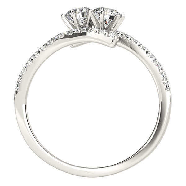 I Love Us Two-Stone Ring