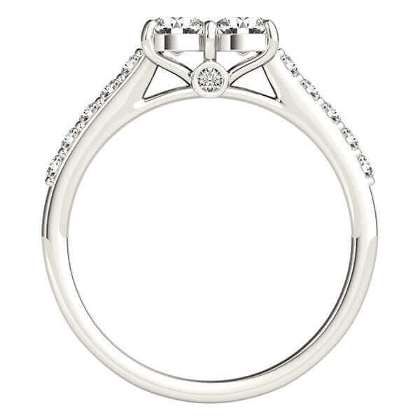 I Love Us Two-Stone Ring