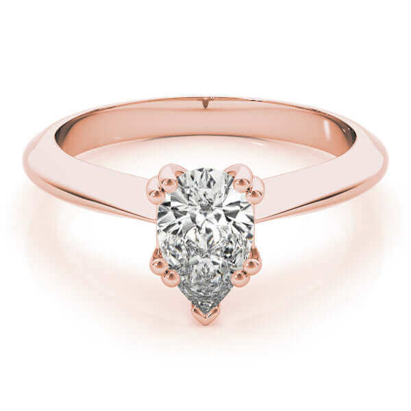 Solitaire Oval Cut Diamond Engagement Ring