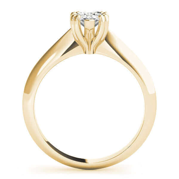 Solitaire Oval Cut Diamond Engagement Ring